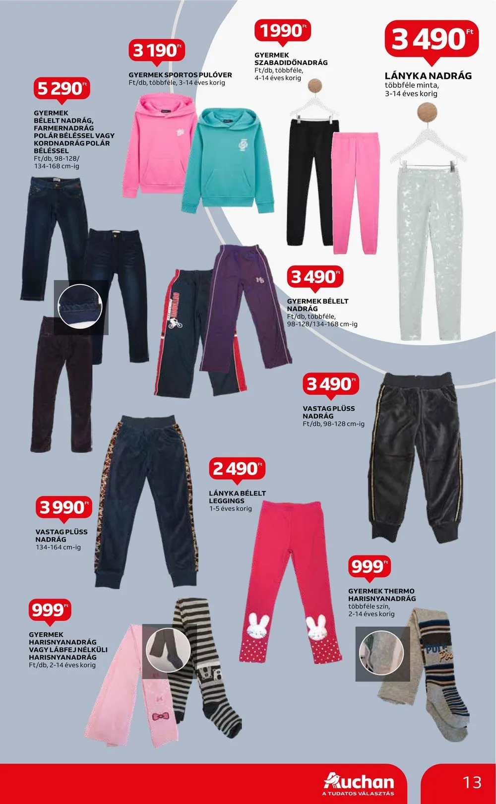 Auchan akciós újság Hipermarket 01.25–01.31 – 13. oldal
