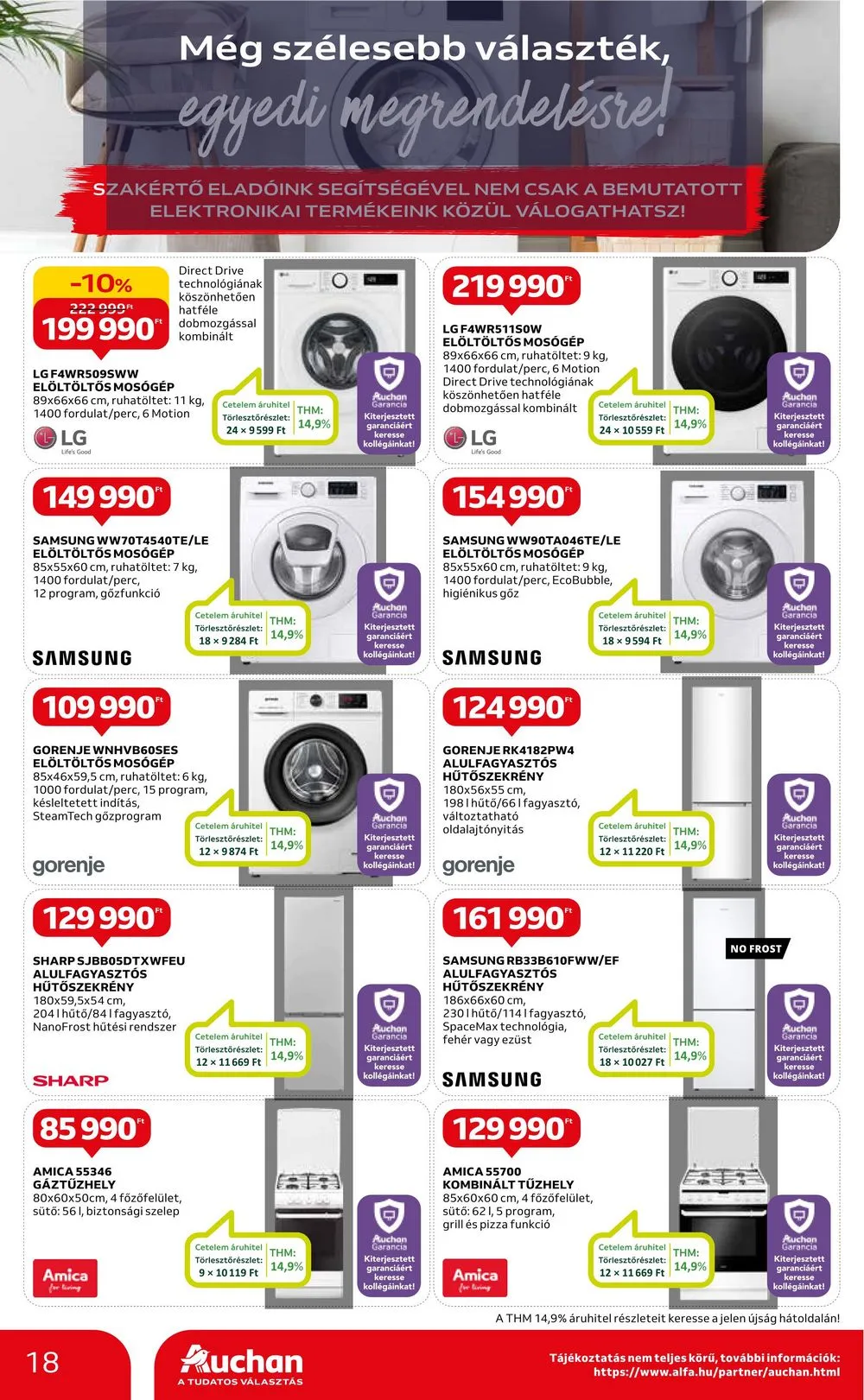 Auchan akciós újság Hipermarket 01.25–01.31 – 18. oldal