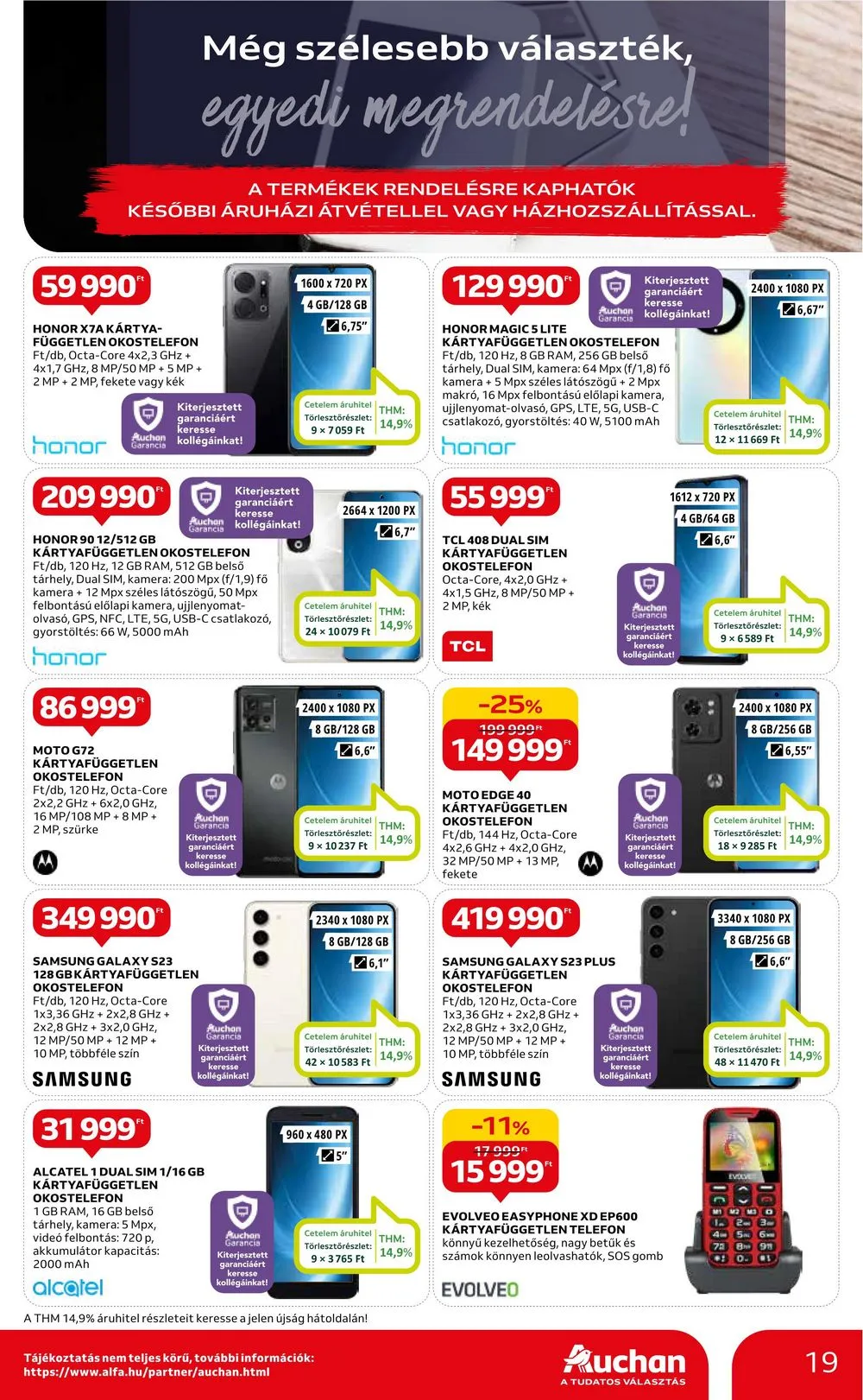 Auchan akciós újság Hipermarket 01.25–01.31 – 19. oldal