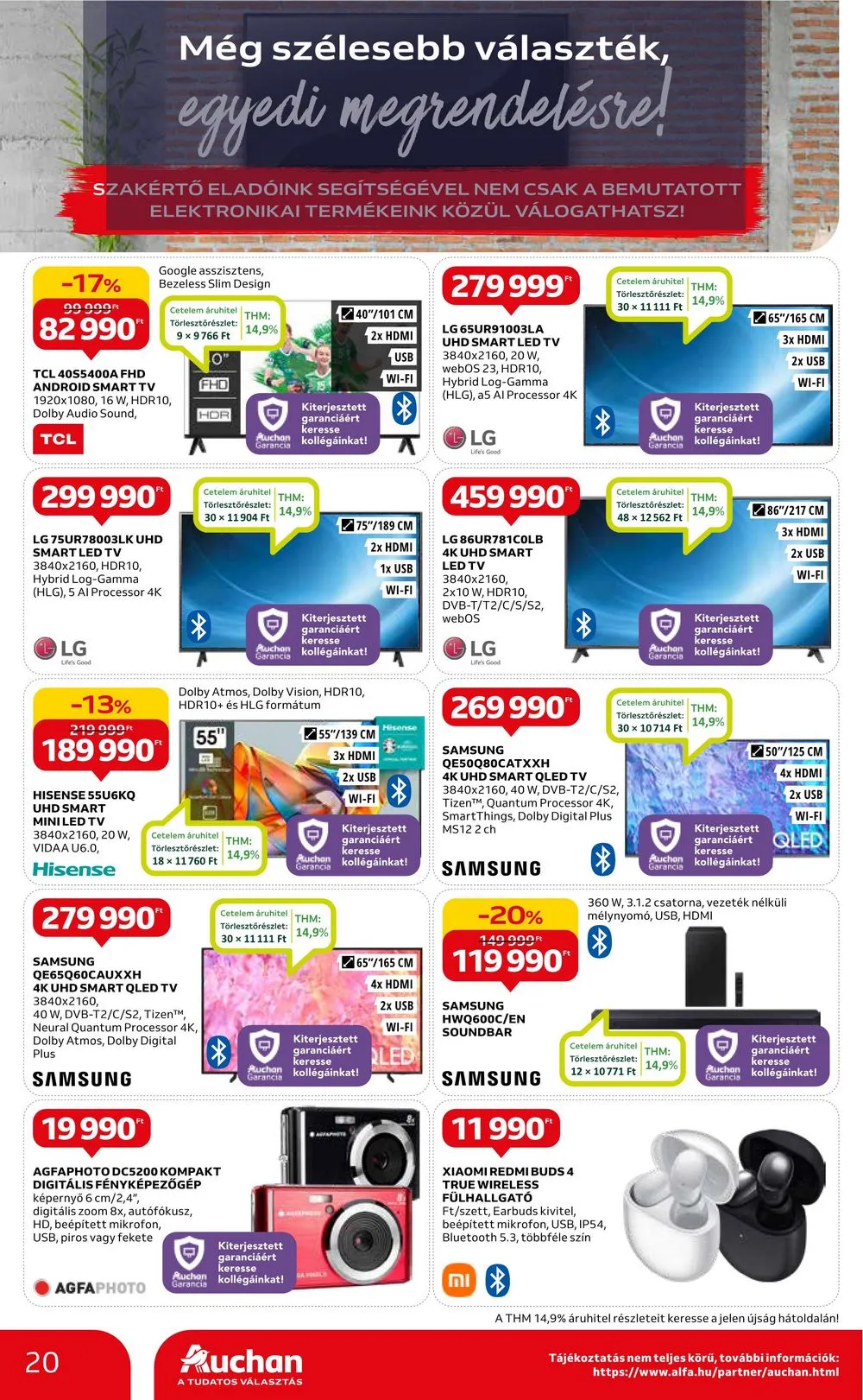 Auchan akciós újság Hipermarket 01.25–01.31 – 20. oldal