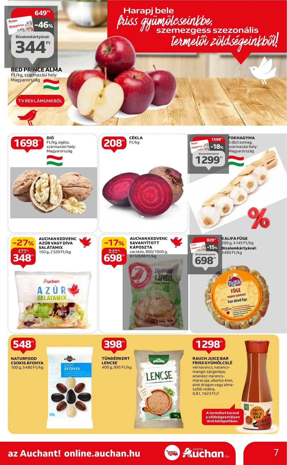 Auchan akciós újság Hipermarket 01.25–01.31 – 7. oldal