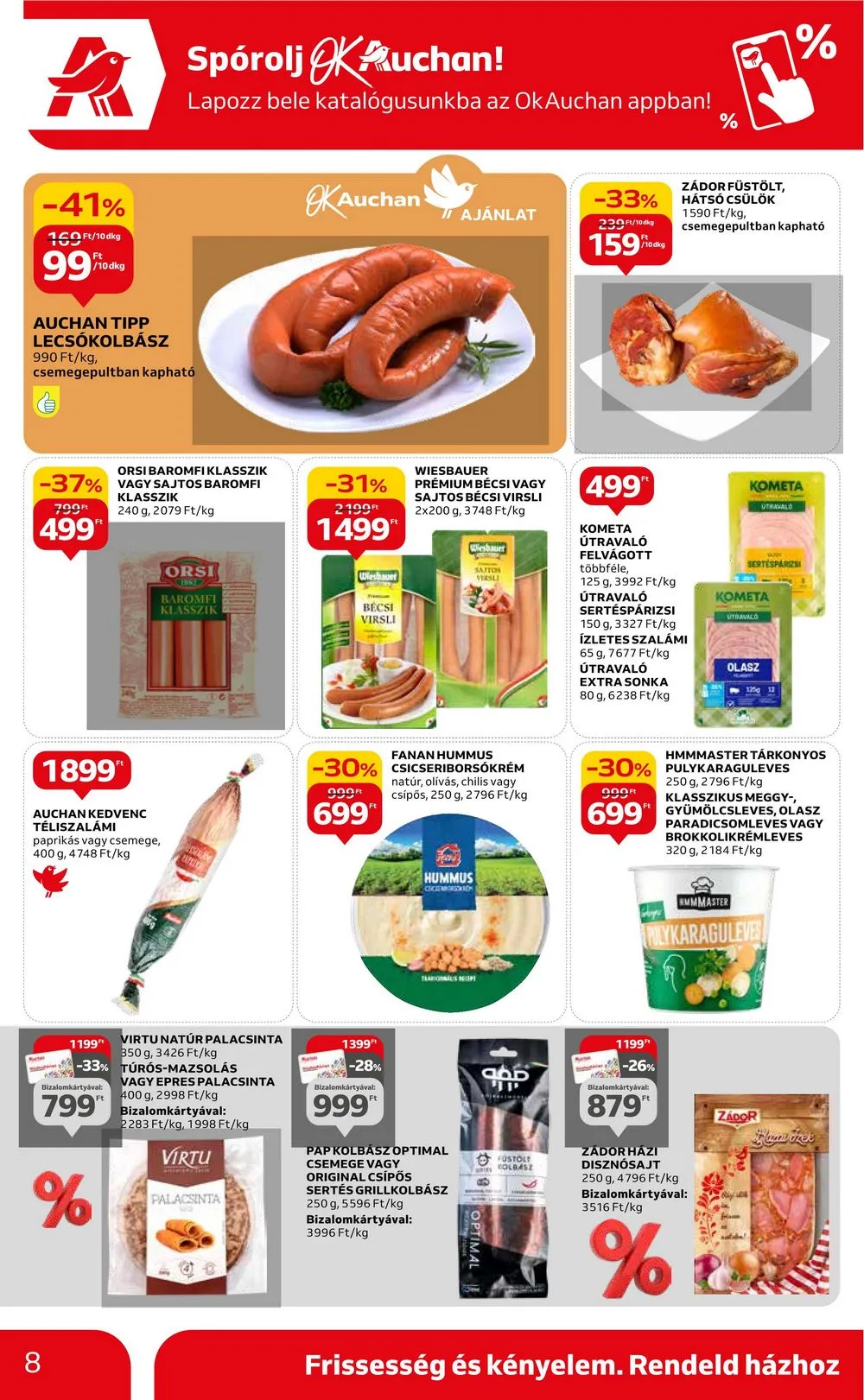 Auchan akciós újság Hipermarket 01.25–01.31 – 8. oldal