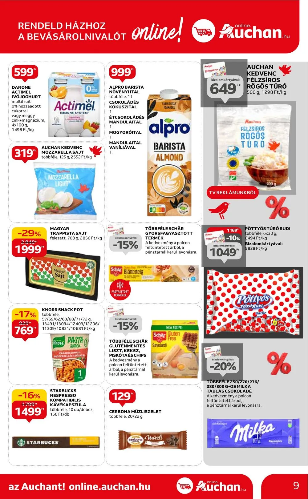 Auchan akciós újság Hipermarket 01.25–01.31 – 9. oldal
