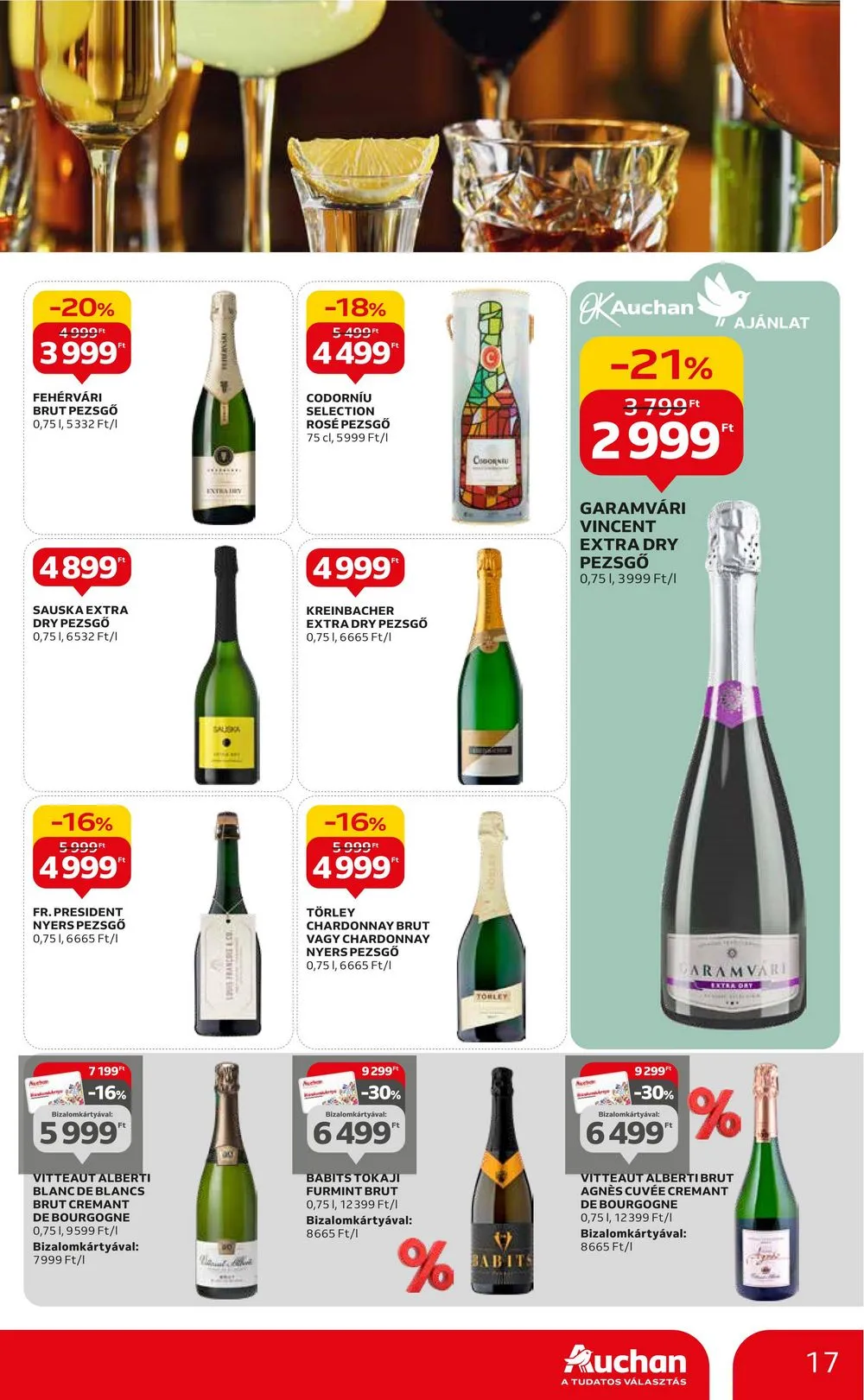 Auchan akciós újság Hipermarket 02.01–02.07 – 17. oldal