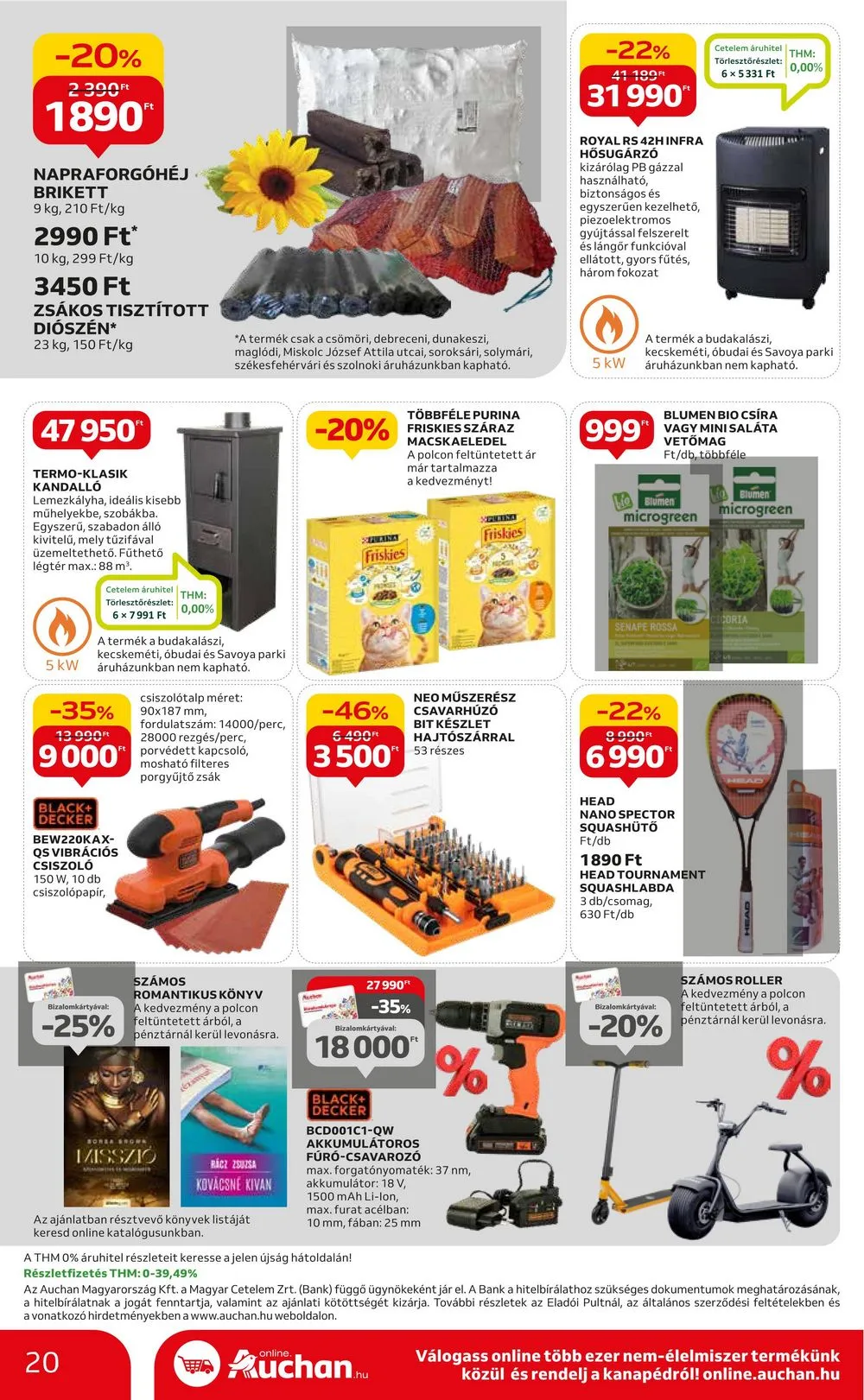 Auchan akciós újság Hipermarket 02.01–02.07 – 20. oldal