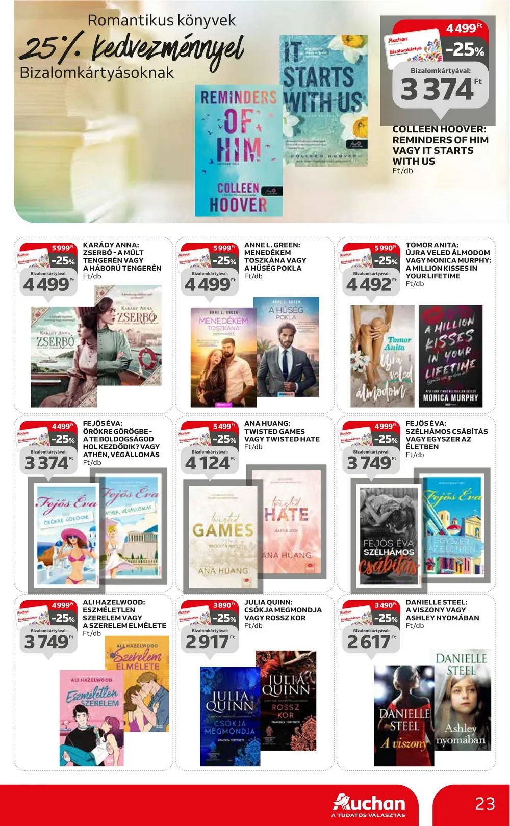 Auchan akciós újság Hipermarket 02.01–02.07 – 23. oldal