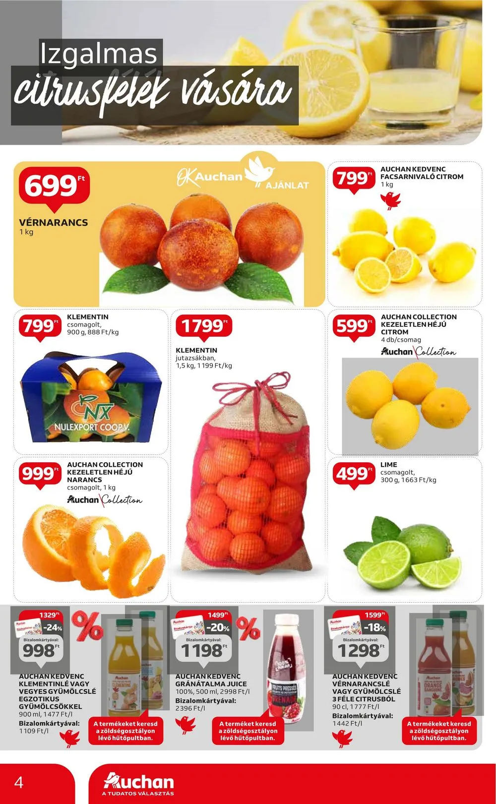Auchan akciós újság Hipermarket 02.01–02.07 – 4. oldal