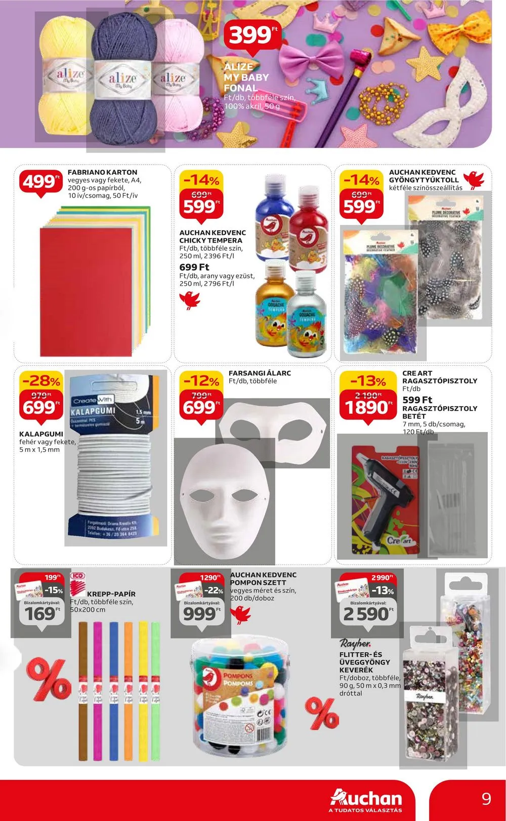 Auchan akciós újság Hipermarket 02.01–02.07 – 9. oldal