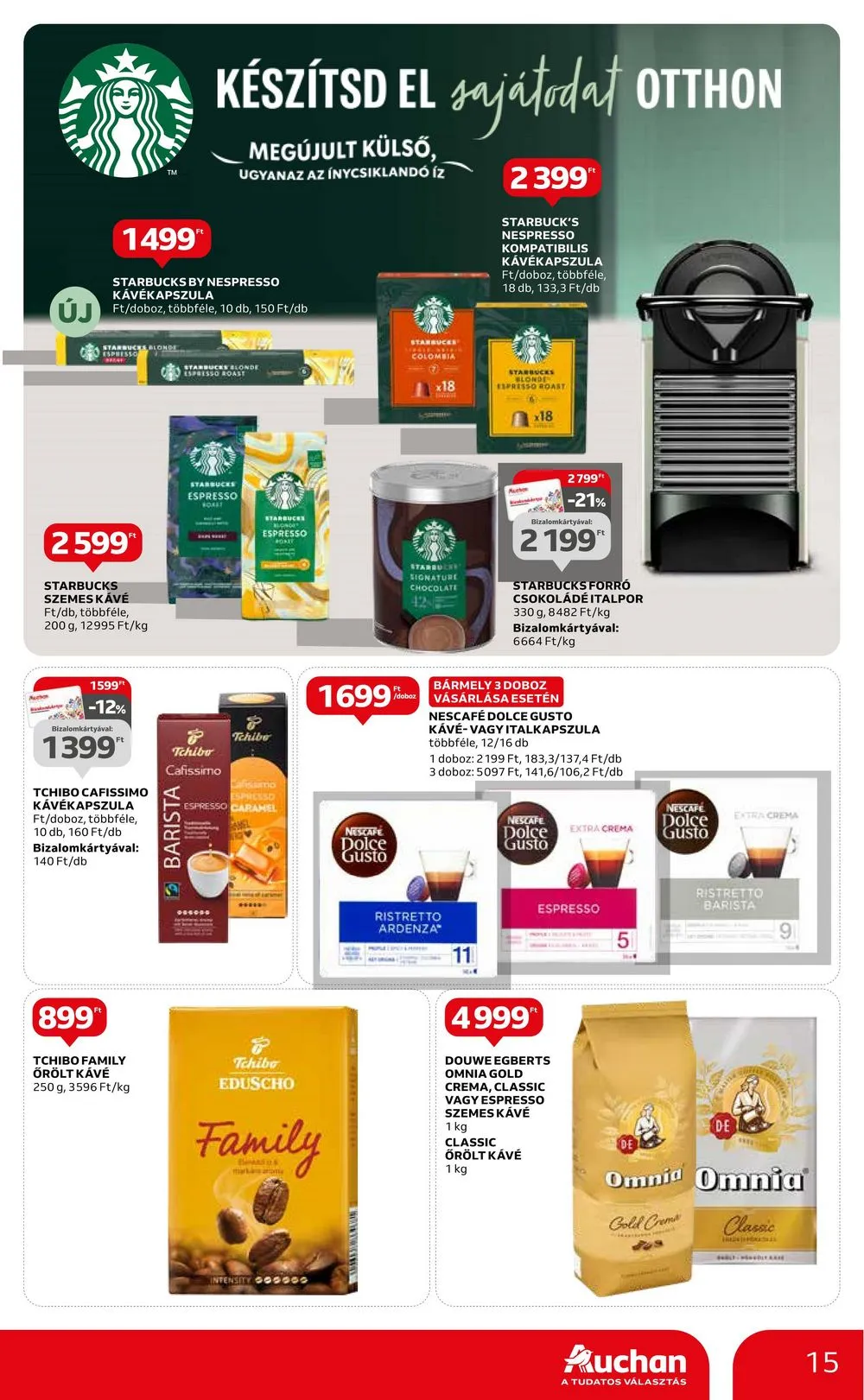 Auchan akciós újság Hipermarket 02.08–02.14 – 15. oldal