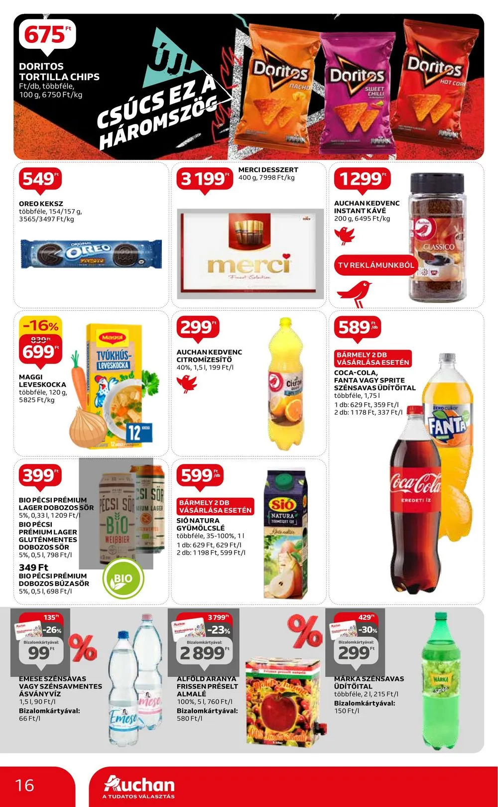 Auchan akciós újság Hipermarket 02.08–02.14 – 16. oldal