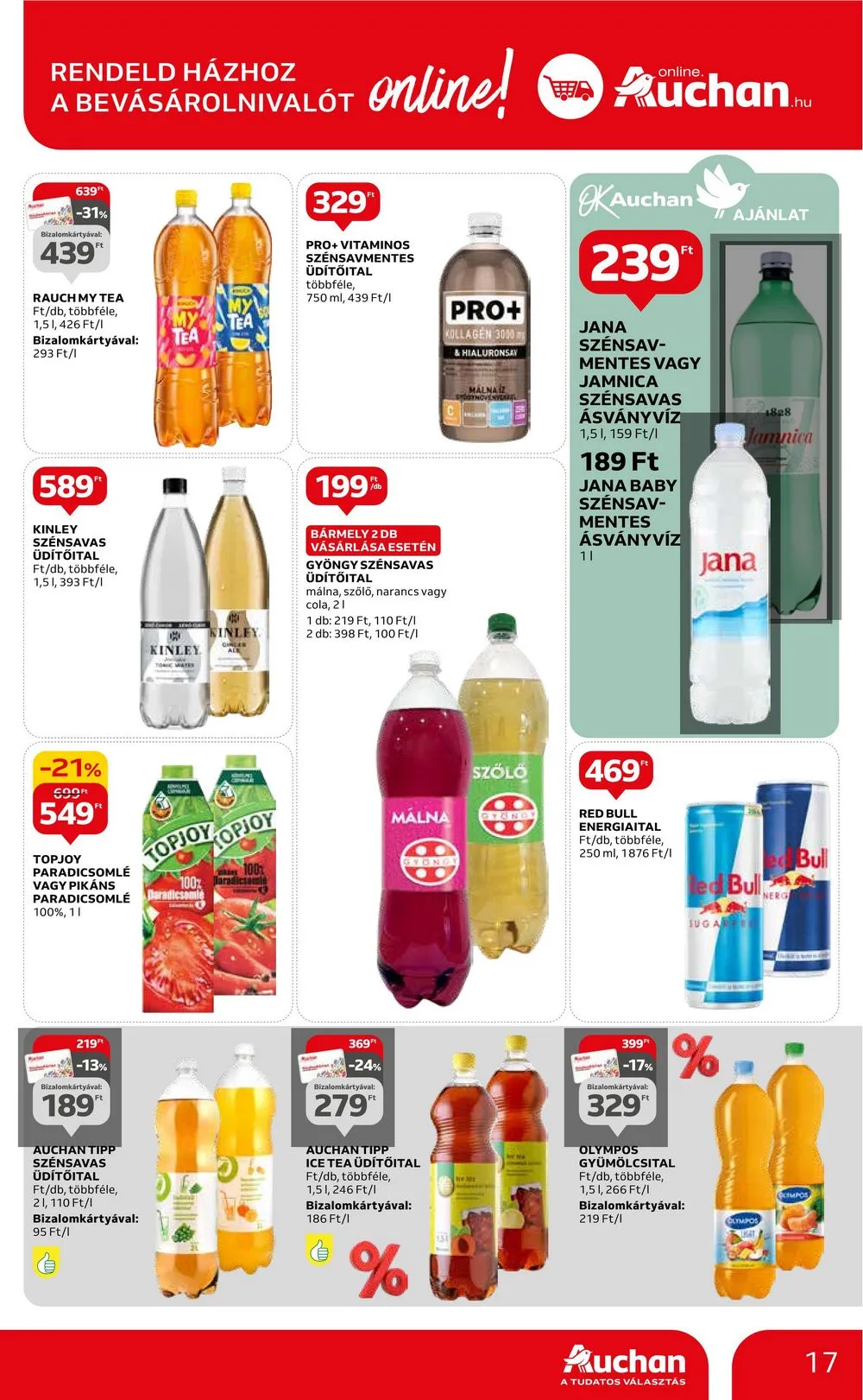 Auchan akciós újság Hipermarket 02.08–02.14 – 17. oldal