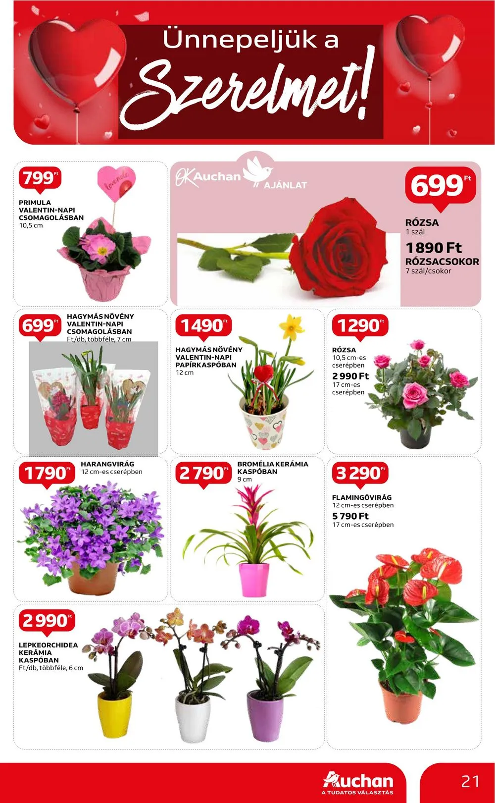 Auchan akciós újság Hipermarket 02.08–02.14 – 21. oldal