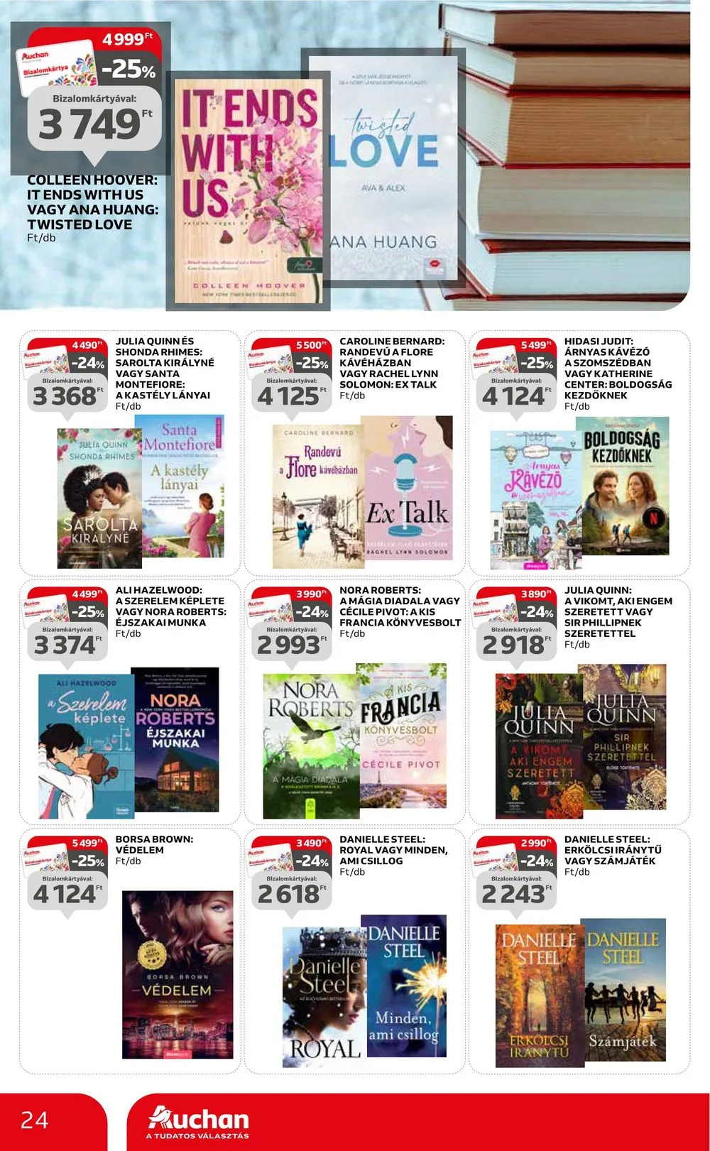 Auchan akciós újság Hipermarket 02.08–02.14 – 24. oldal