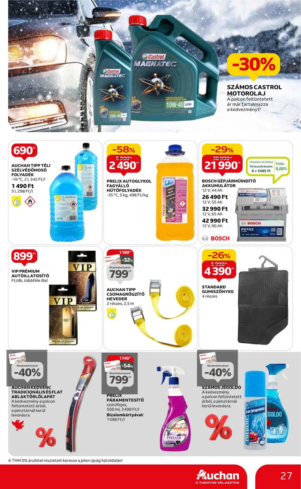 Auchan akciós újság Hipermarket 02.08–02.14 – 27. oldal