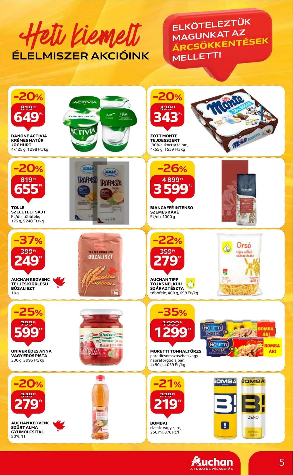 Auchan akciós újság Hipermarket 02.08–02.14 – 5. oldal