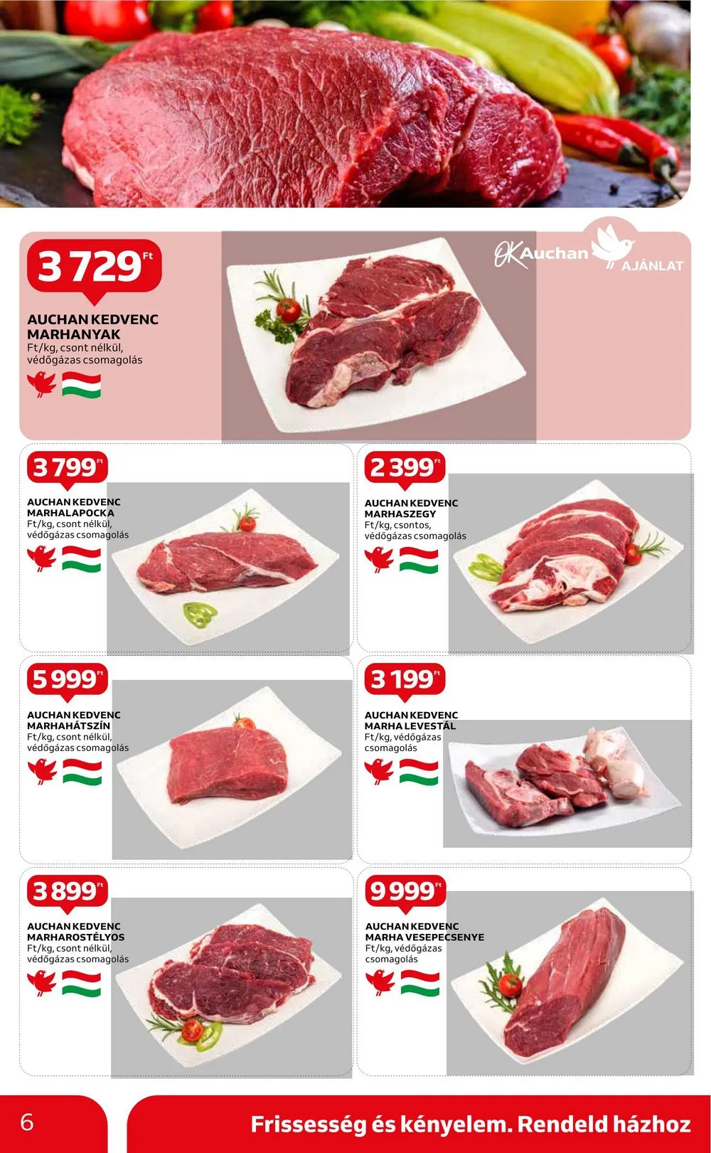 Auchan akciós újság Hipermarket 02.08–02.14 – 6. oldal