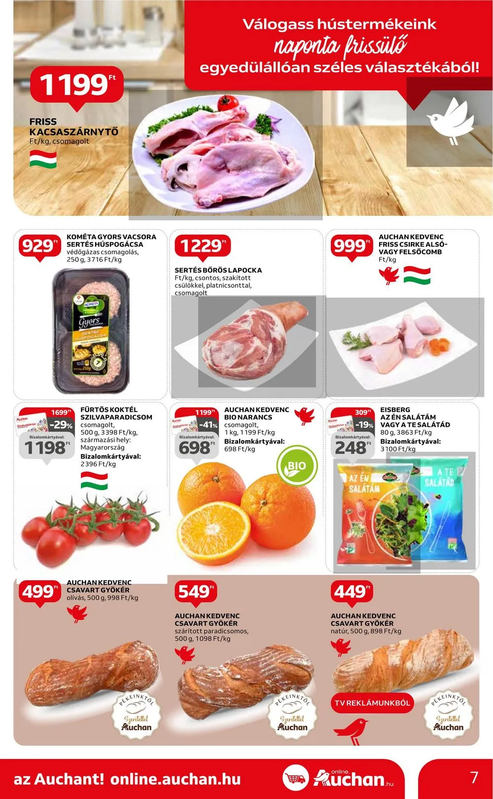 Auchan akciós újság Hipermarket 02.08–02.14 – 7. oldal