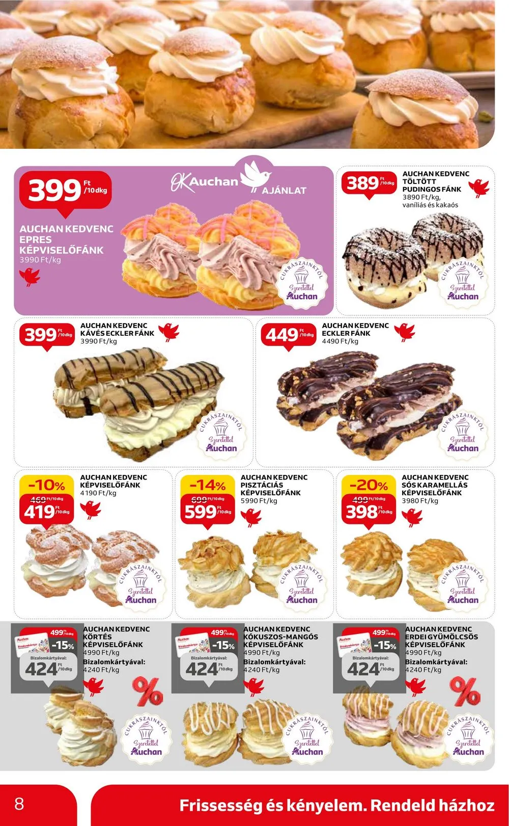 Auchan akciós újság Hipermarket 02.08–02.14 – 8. oldal