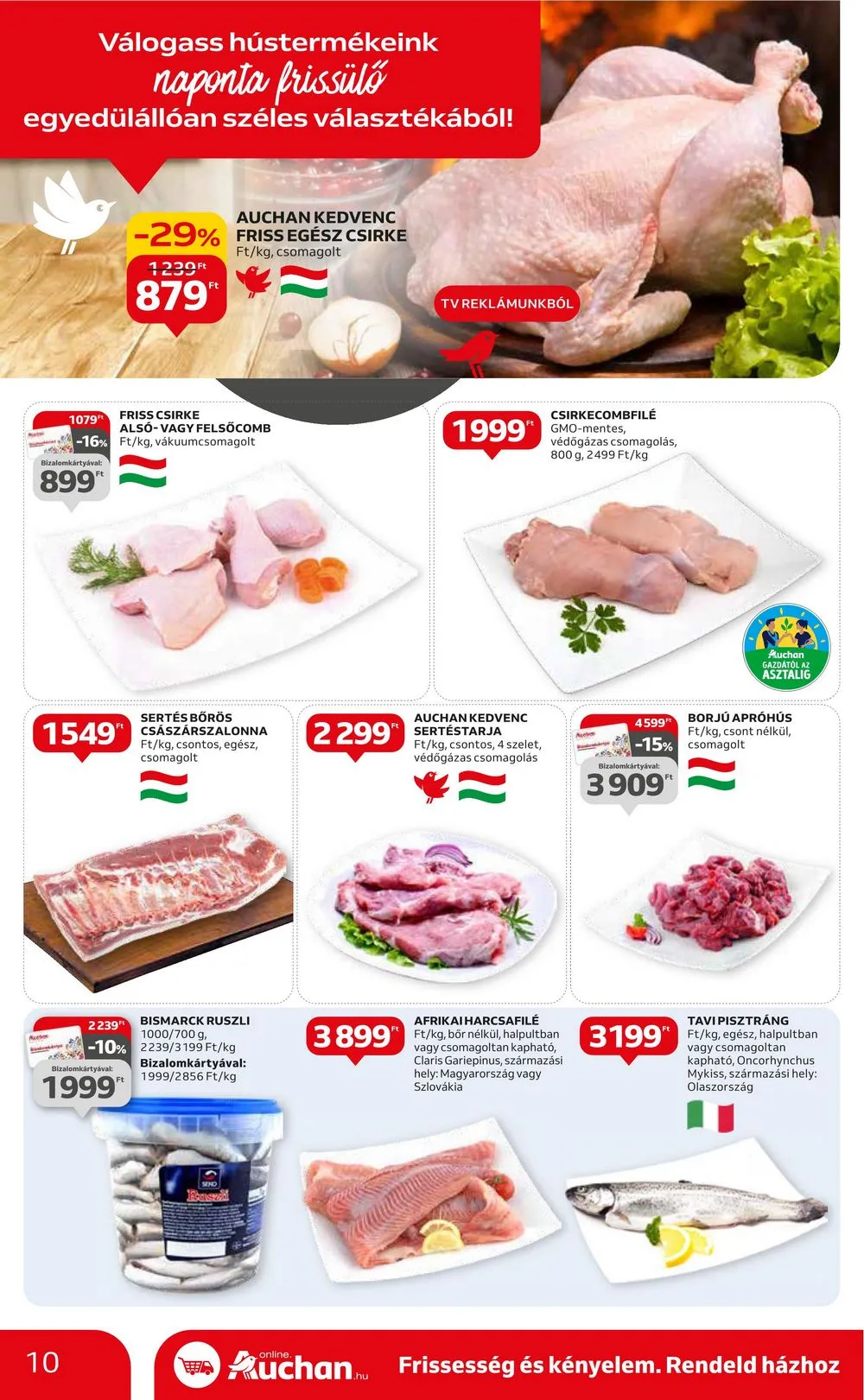 Auchan akciós újság Hipermarket 02.15–02.21 – 10. oldal