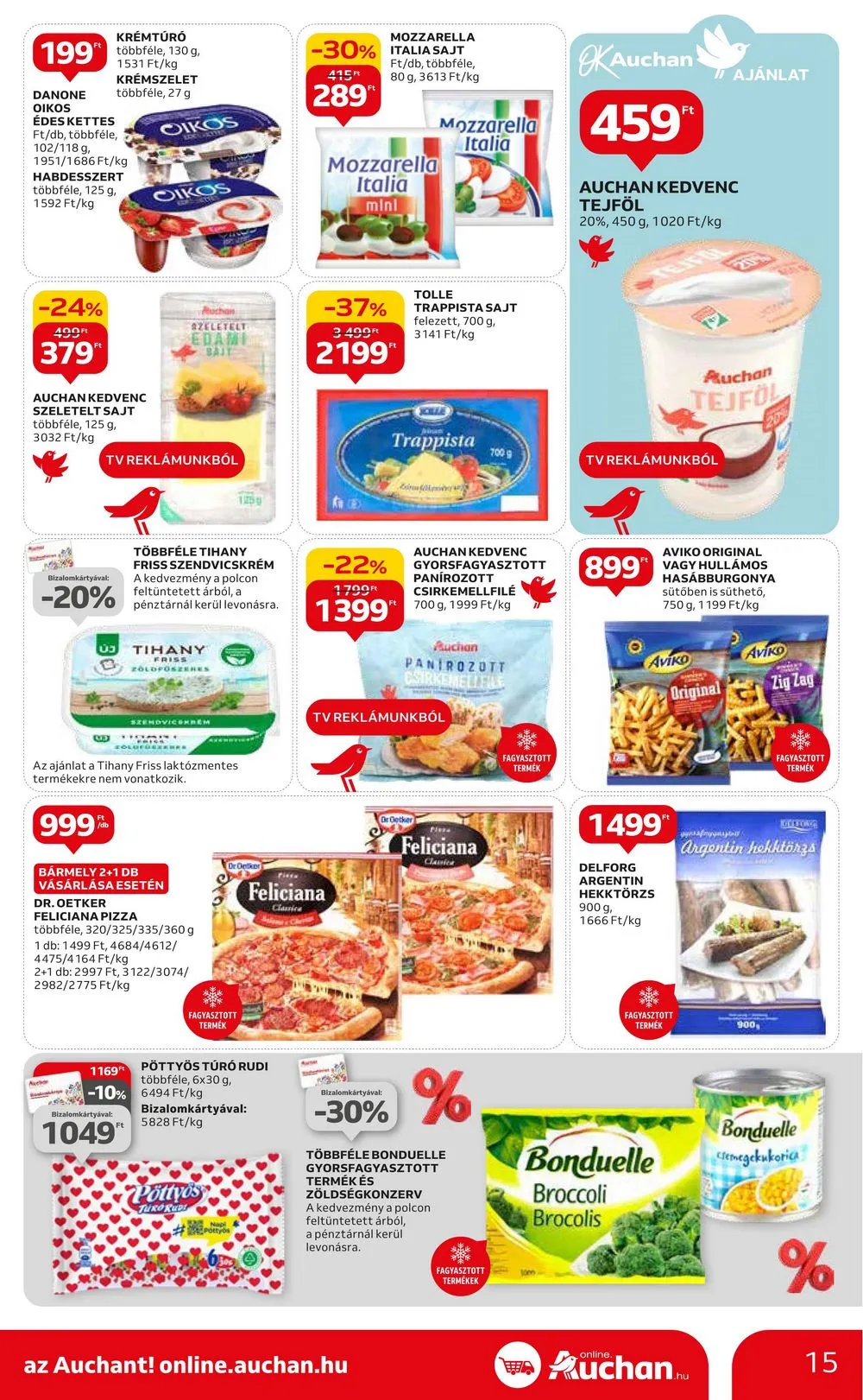 Auchan akciós újság Hipermarket 02.15–02.21 – 15. oldal