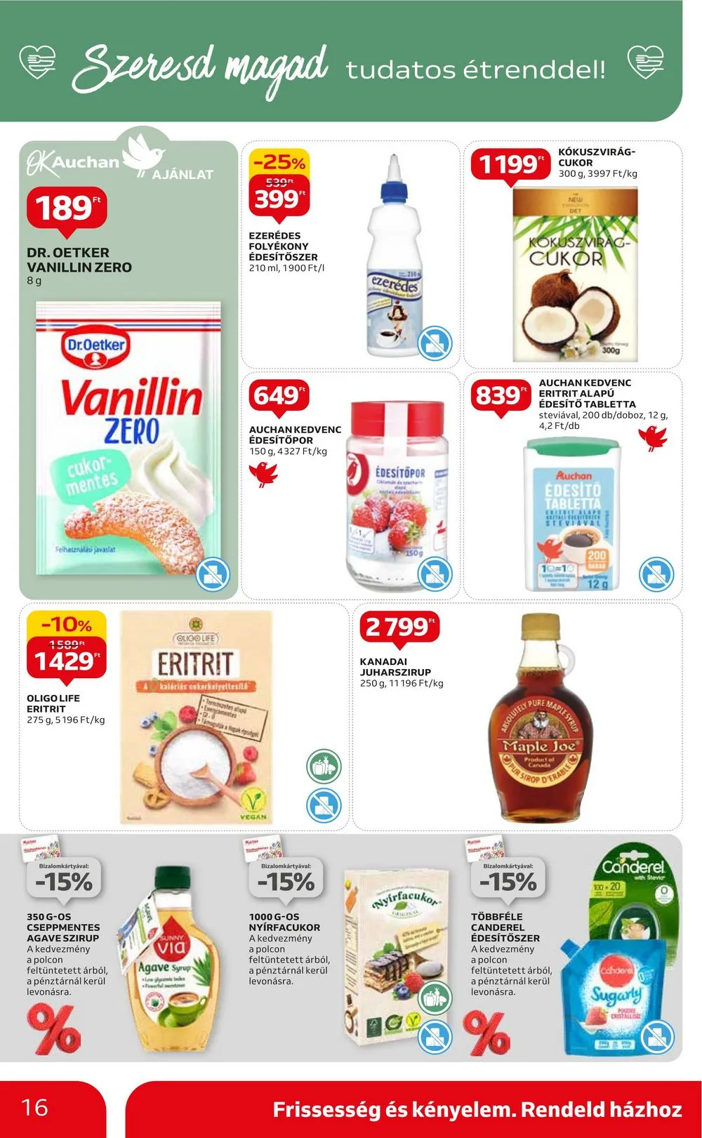Auchan akciós újság Hipermarket 02.15–02.21 – 16. oldal
