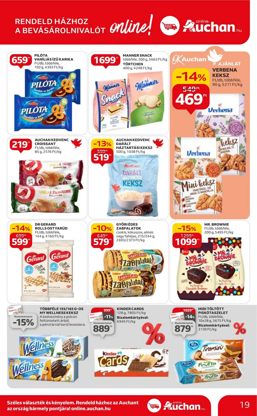 Auchan akciós újság Hipermarket 02.15–02.21 – 19. oldal