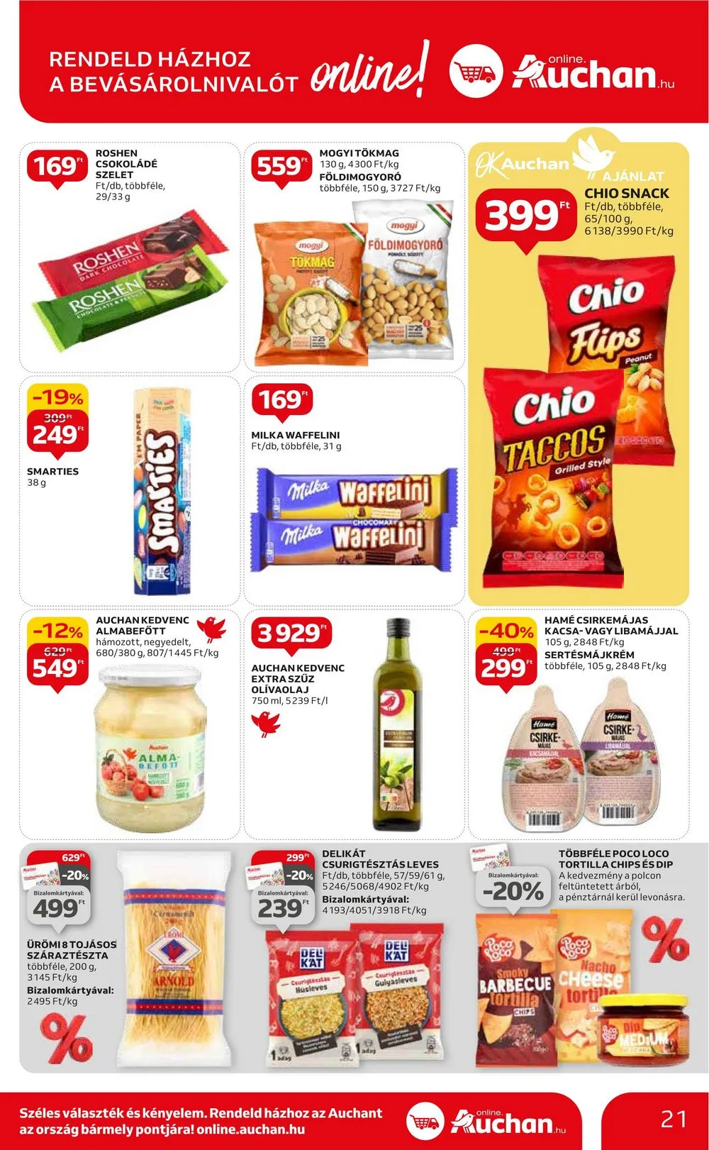 Auchan akciós újság Hipermarket 02.15–02.21 – 21. oldal