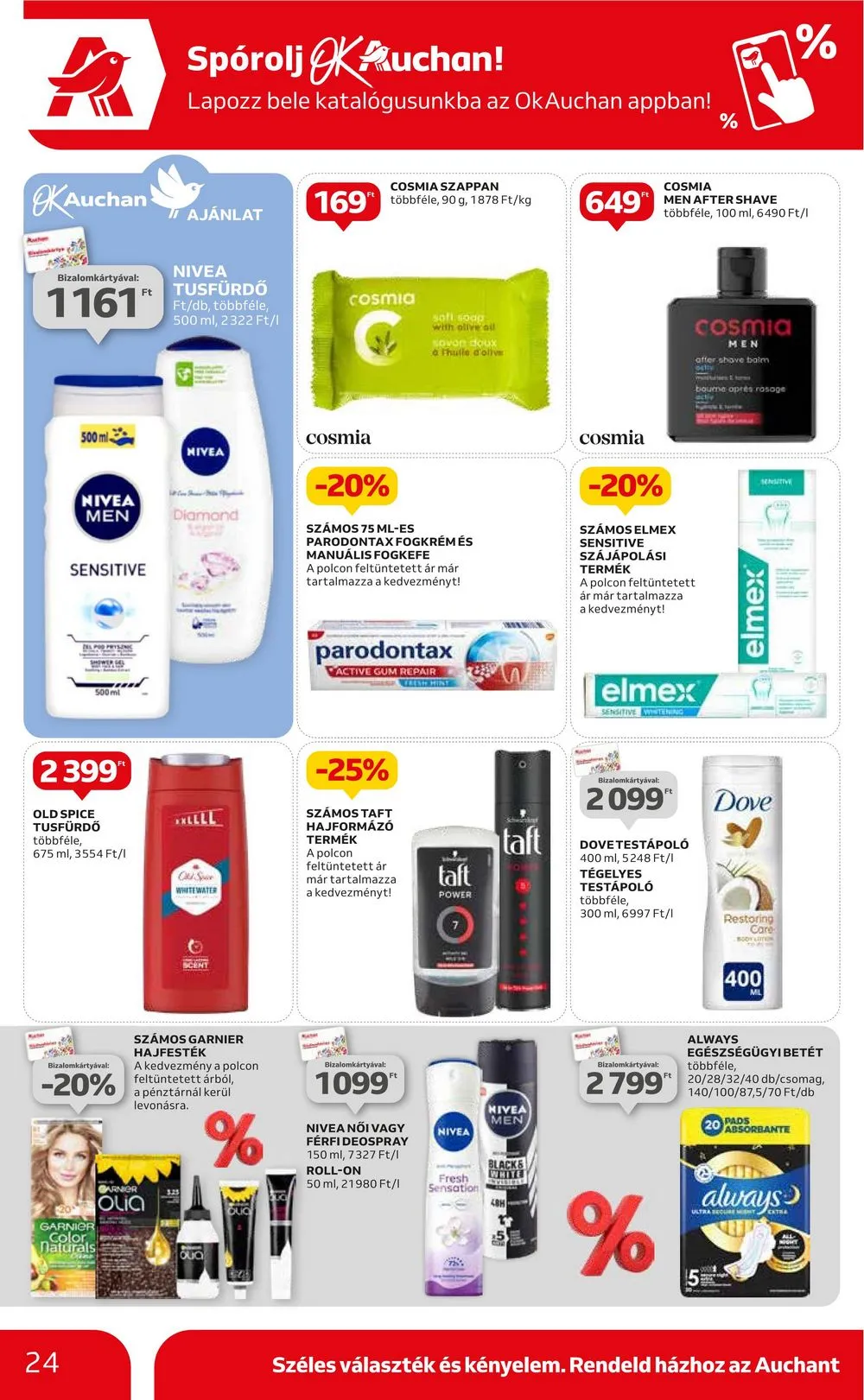 Auchan akciós újság Hipermarket 02.15–02.21 – 24. oldal
