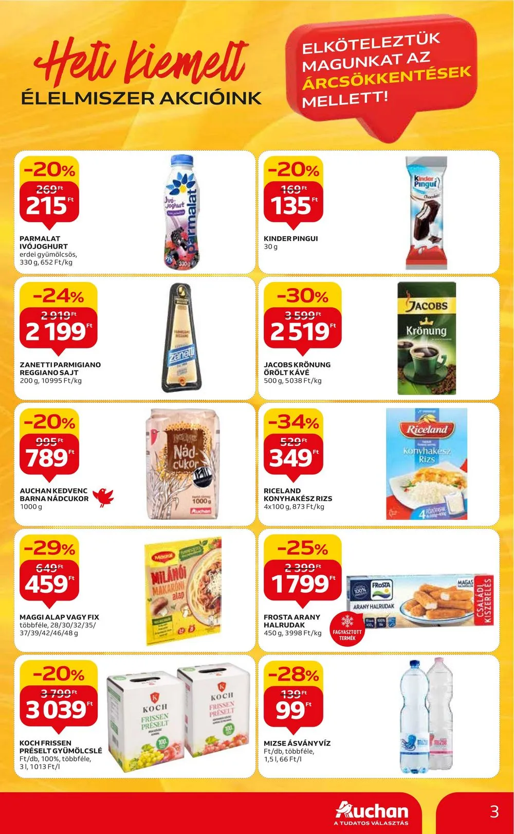 Auchan akciós újság Hipermarket 02.15–02.21 – 3. oldal