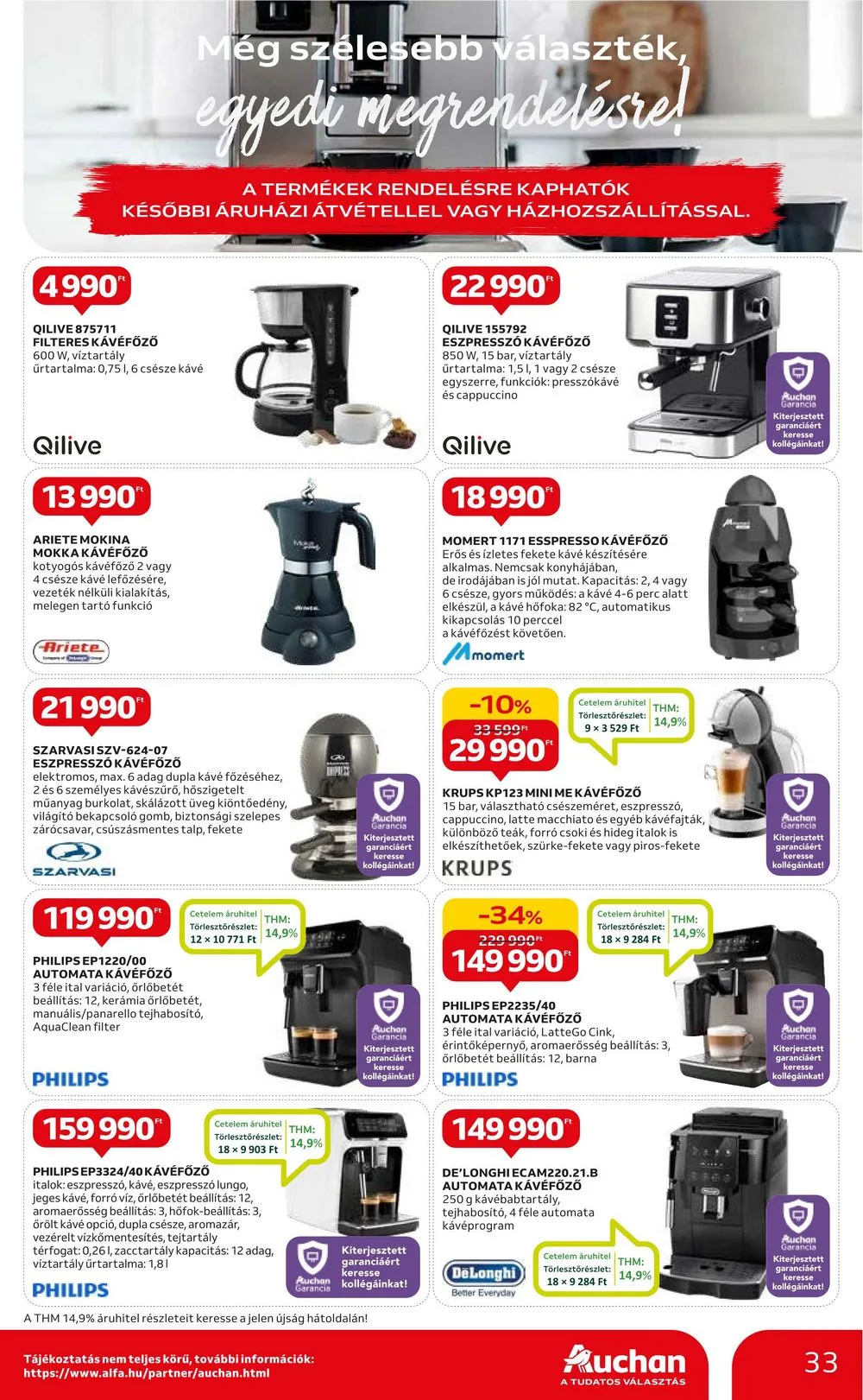 Auchan akciós újság Hipermarket 02.15–02.21 – 33. oldal