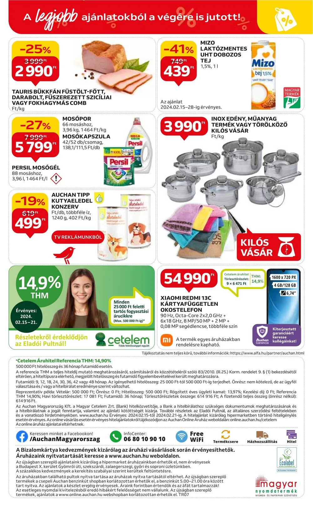 Auchan akciós újság Hipermarket 02.15–02.21 – 34. oldal