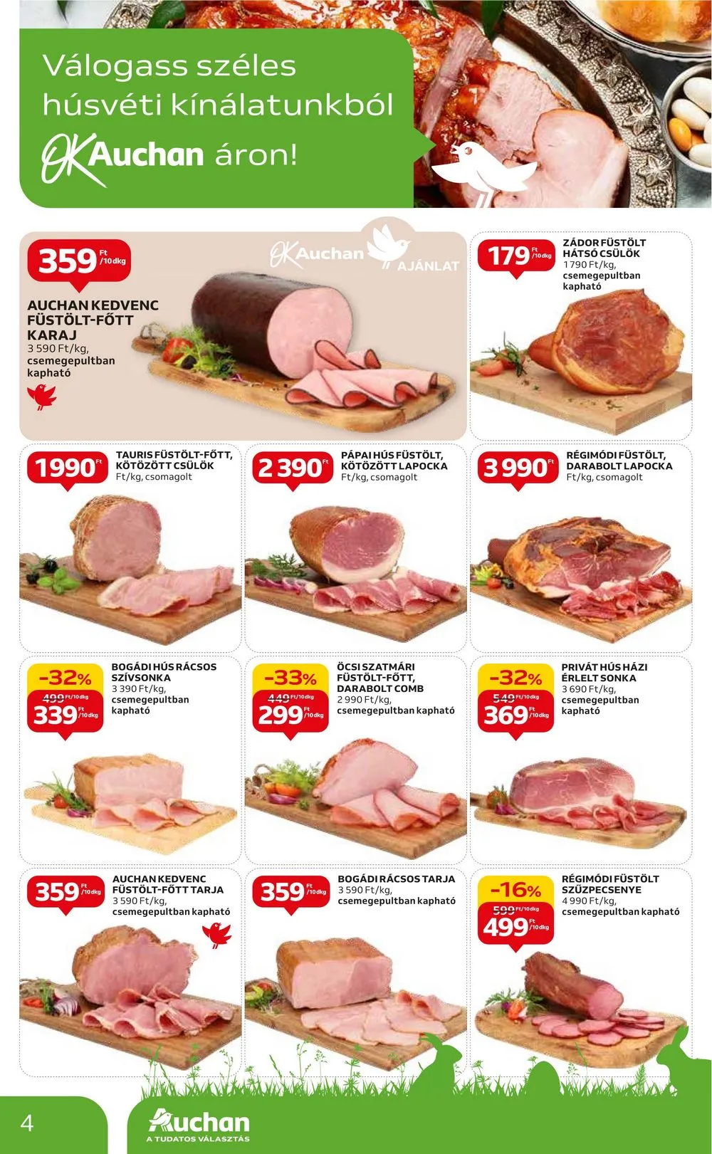 Auchan akciós újság Hipermarket 02.15–02.21 – 4. oldal