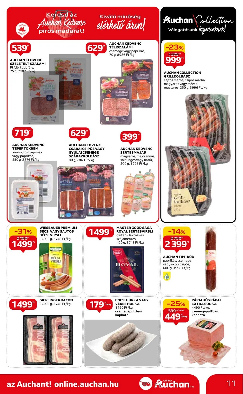Auchan akciós újság Hipermarket 02.22–02.28 – 11. oldal