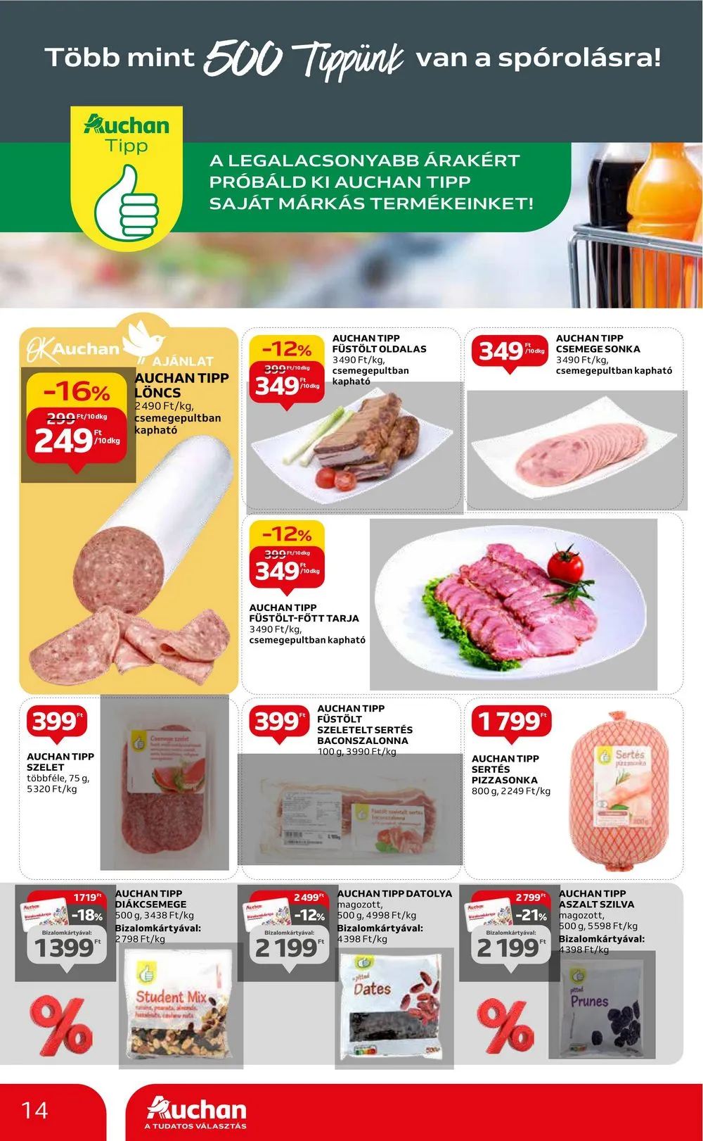 Auchan akciós újság Hipermarket 02.22–02.28 – 14. oldal