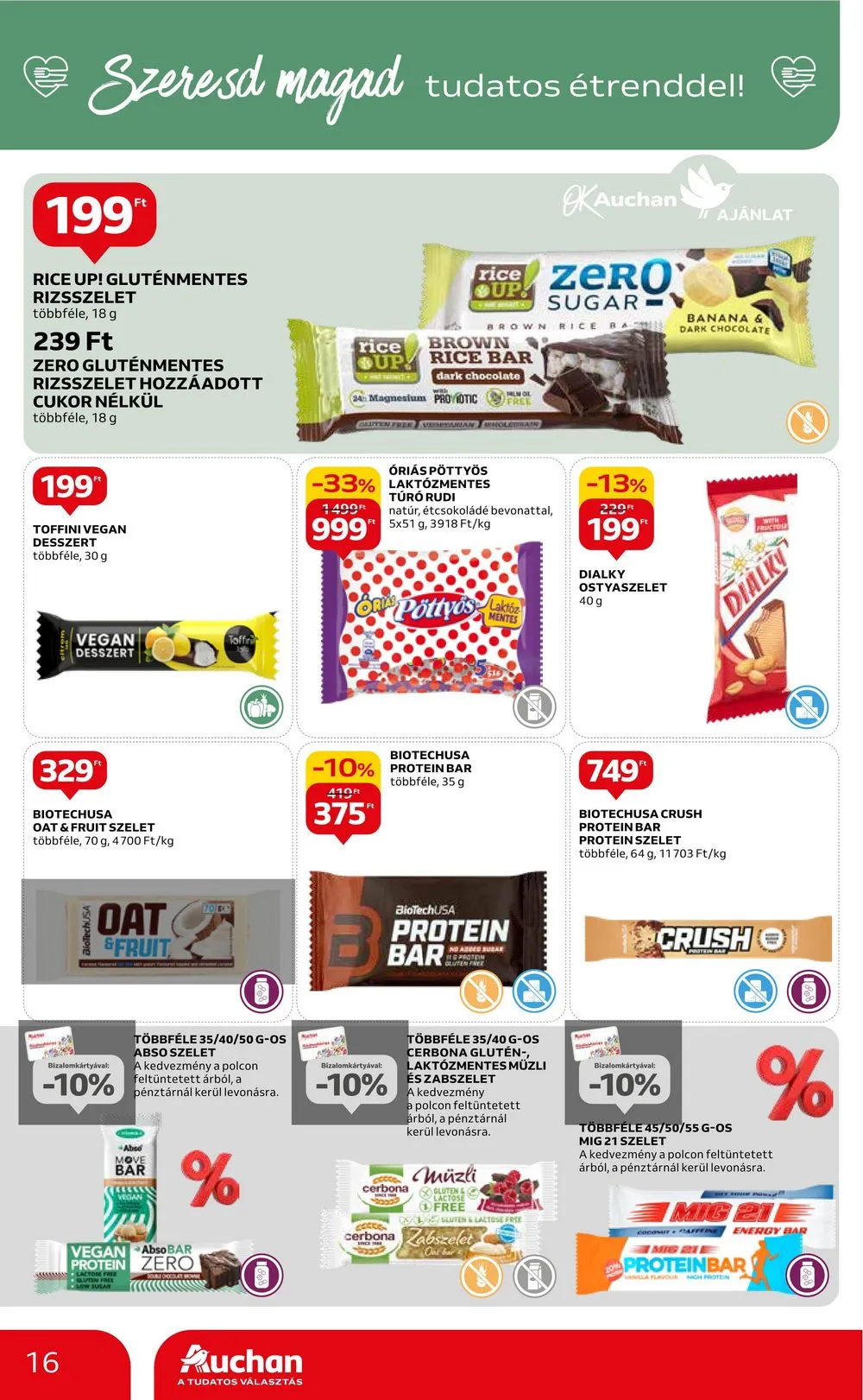 Auchan akciós újság Hipermarket 02.22–02.28 – 16. oldal