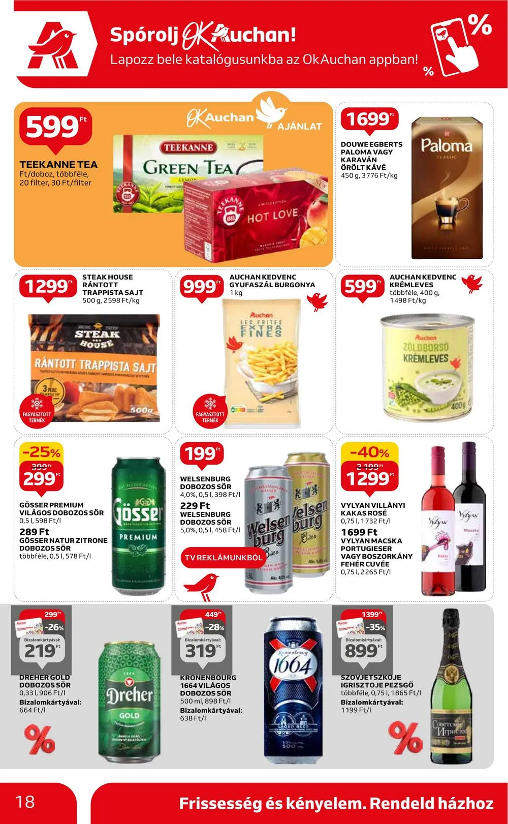 Auchan akciós újság Hipermarket 02.22–02.28 – 18. oldal