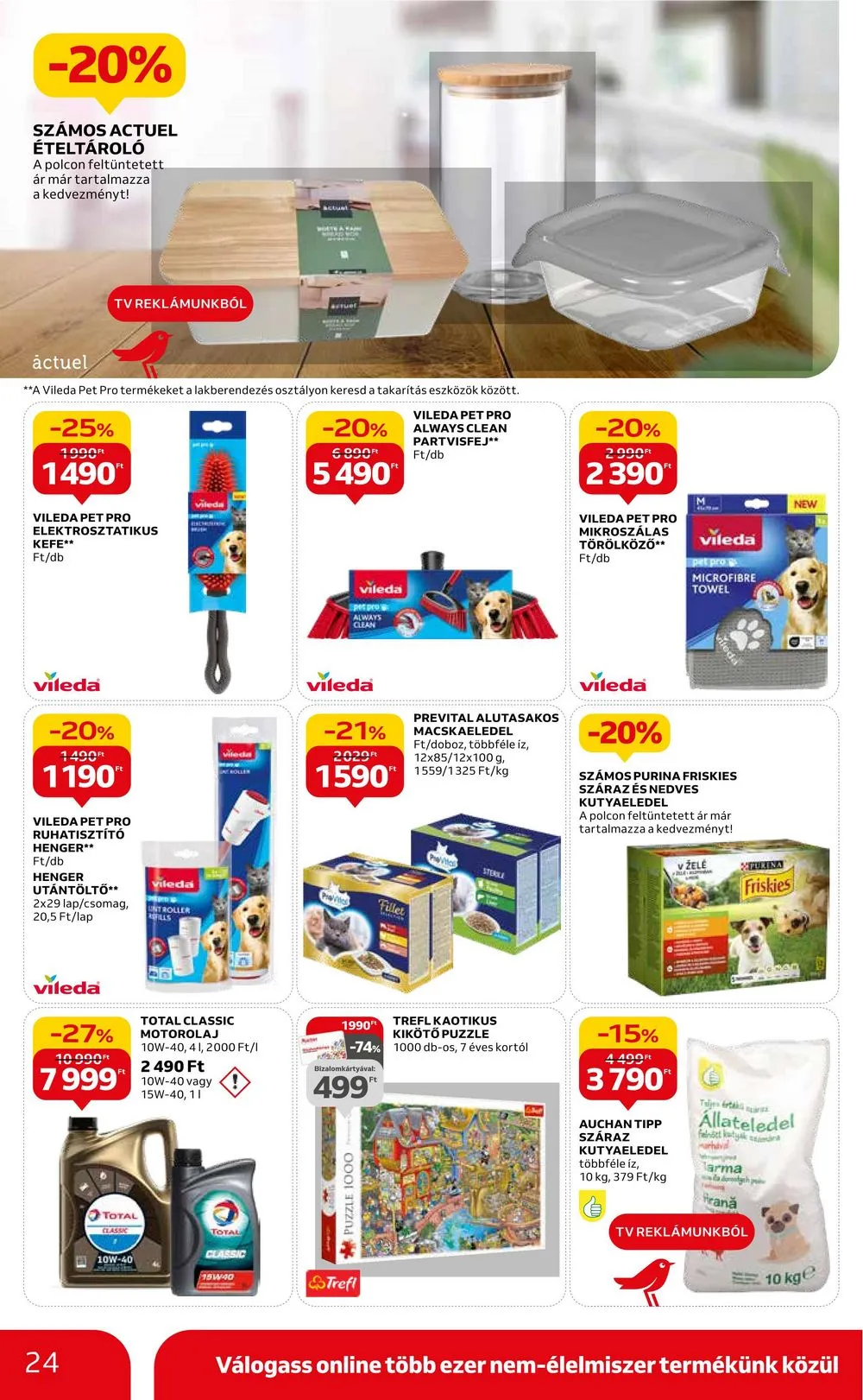 Auchan akciós újság Hipermarket 02.22–02.28 – 24. oldal