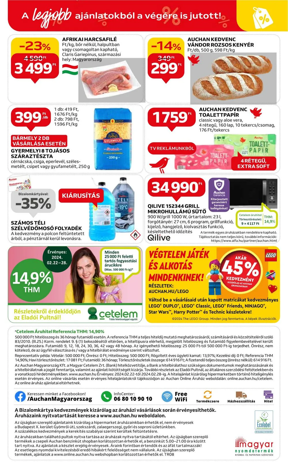 Auchan akciós újság Hipermarket 02.22–02.28 – 30. oldal