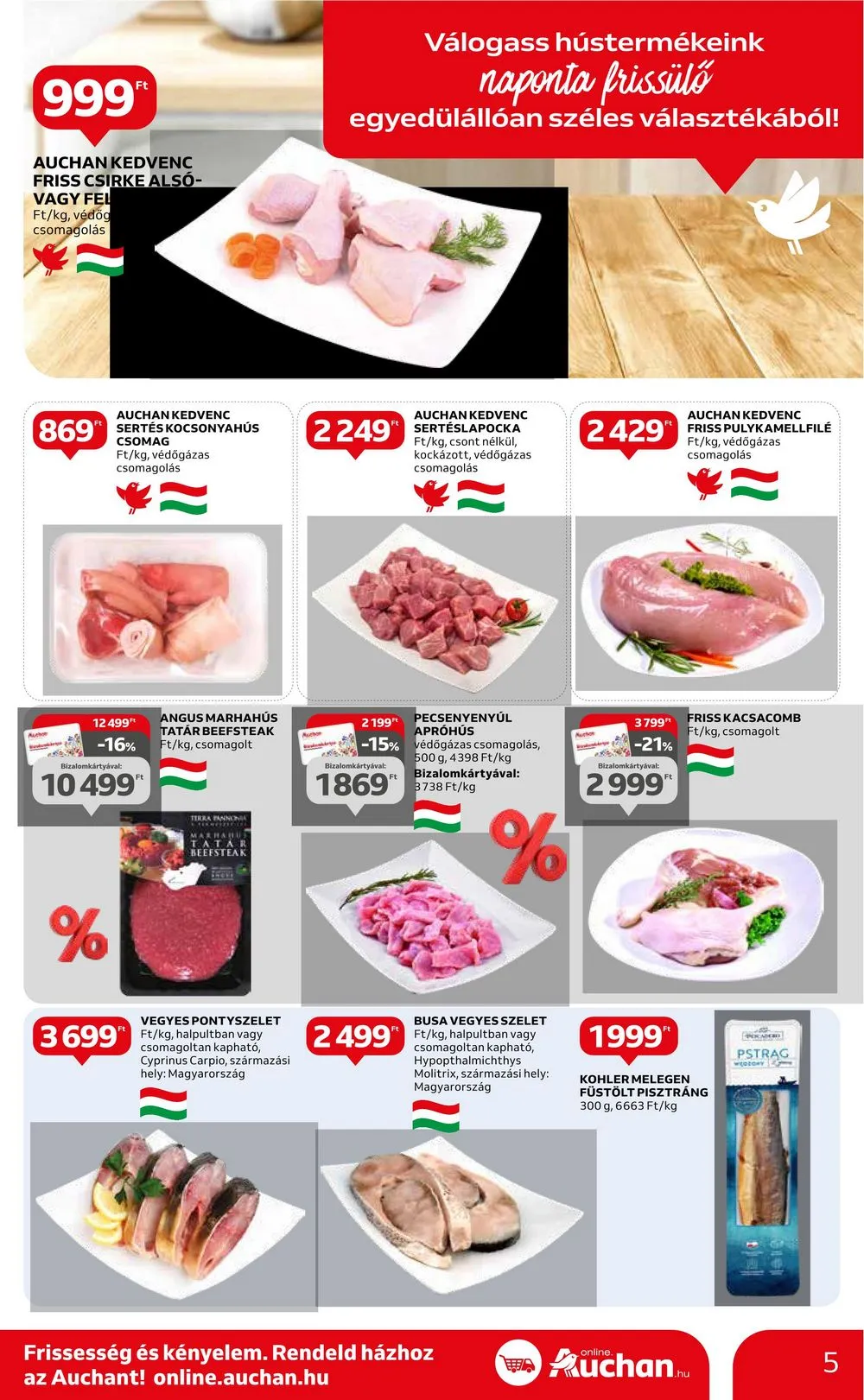 Auchan akciós újság Hipermarket 02.22–02.28 – 5. oldal