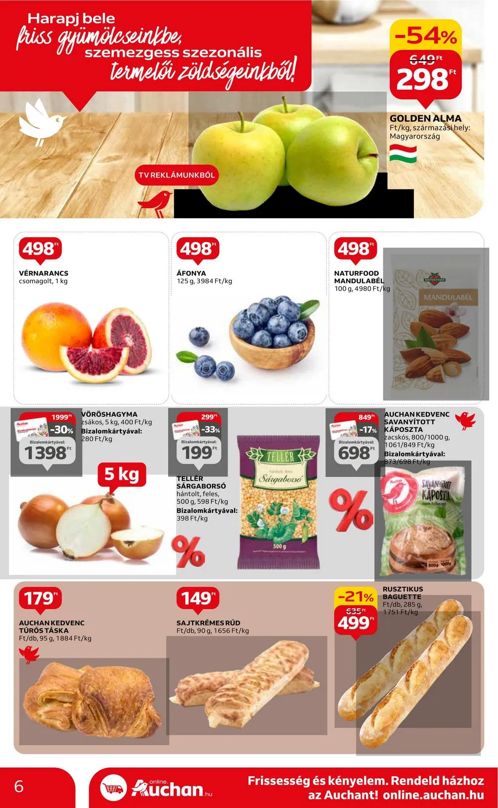 Auchan akciós újság Hipermarket 02.22–02.28 – 6. oldal