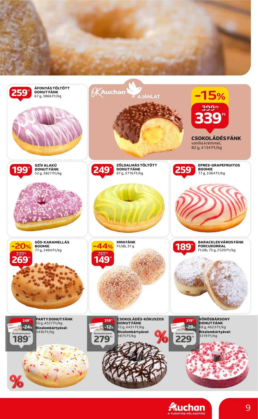 Auchan akciós újság Hipermarket 02.22–02.28 – 9. oldal