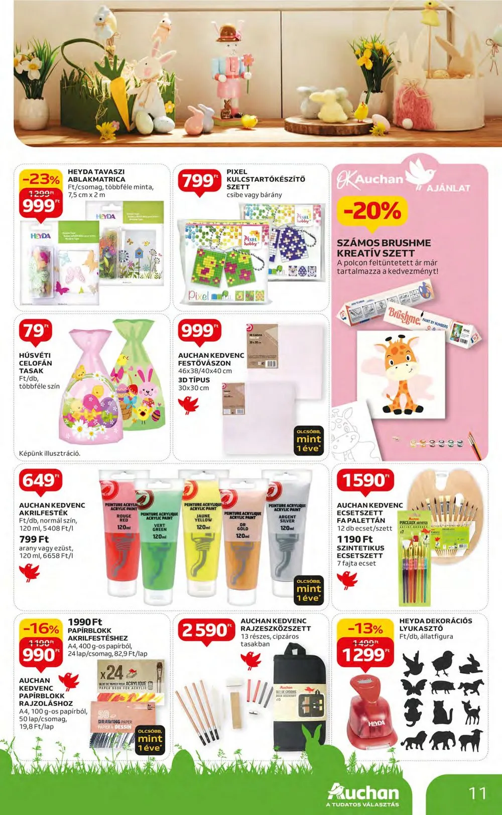 Auchan akciós újság Hipermarket 02.29–03.06 – 11. oldal