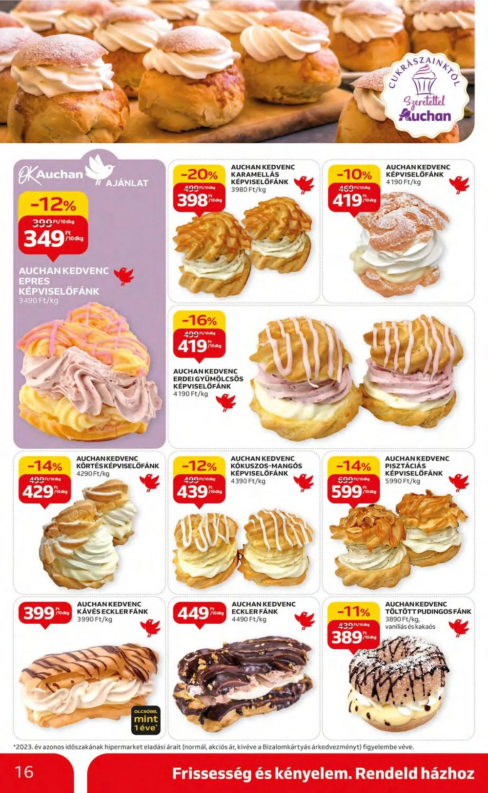 Auchan akciós újság Hipermarket 02.29–03.06 – 16. oldal