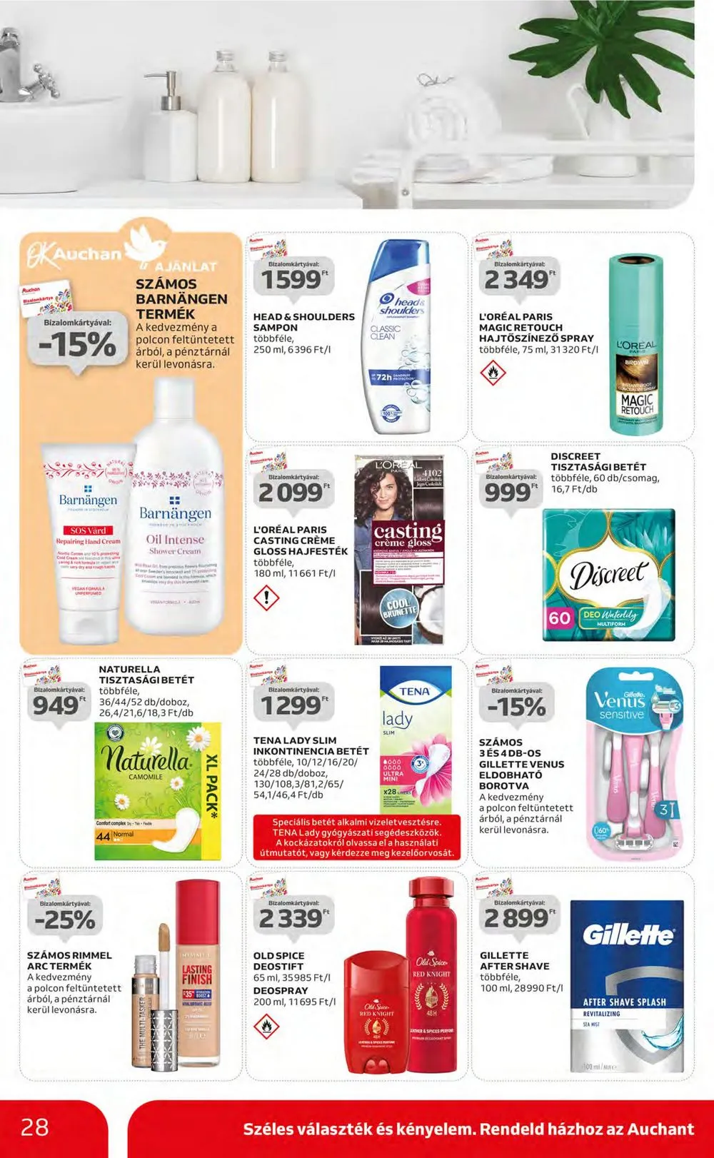 Auchan akciós újság Hipermarket 02.29–03.06 – 28. oldal