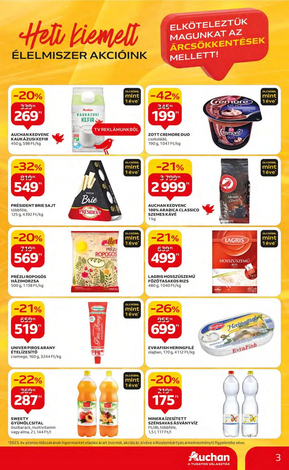 Auchan akciós újság Hipermarket 02.29–03.06 – 3. oldal