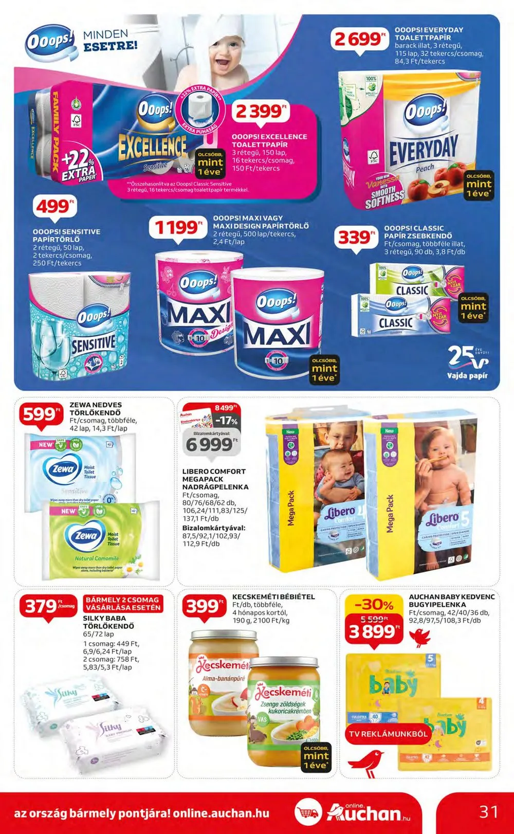 Auchan akciós újság Hipermarket 02.29–03.06 – 31. oldal