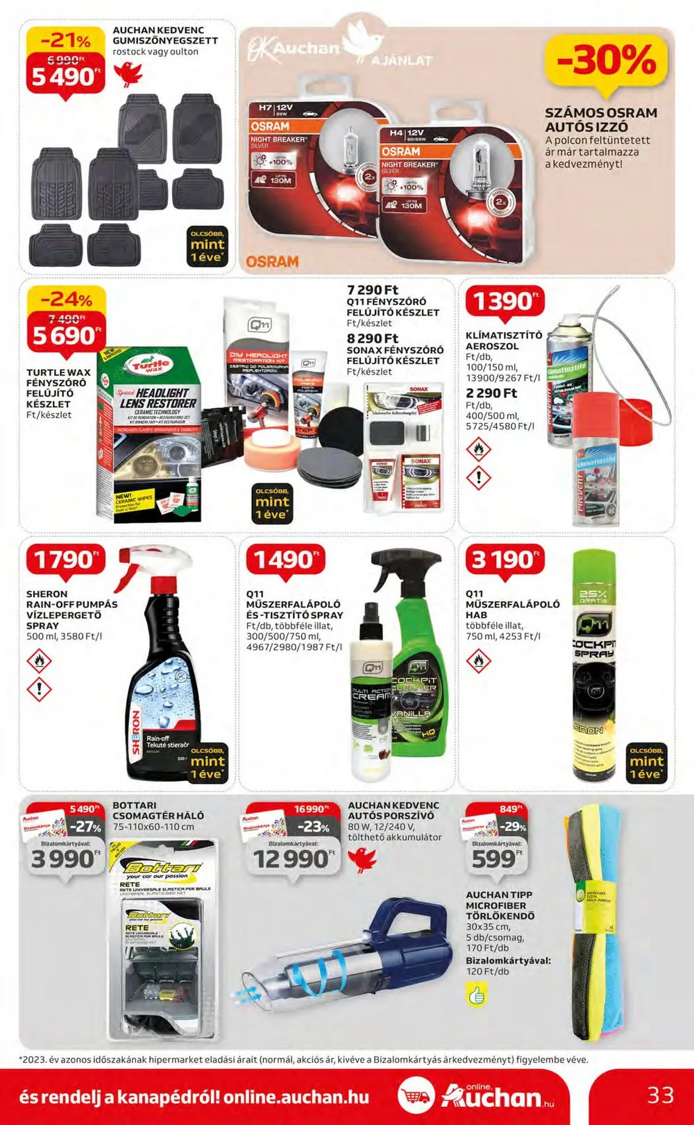 Auchan akciós újság Hipermarket 02.29–03.06 – 33. oldal