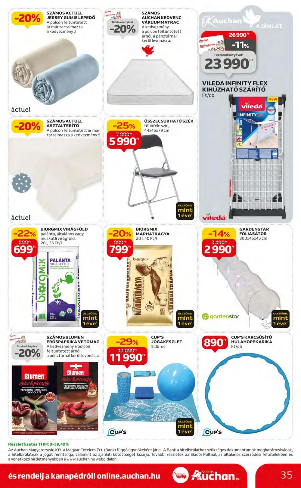 Auchan akciós újság Hipermarket 02.29–03.06 – 35. oldal