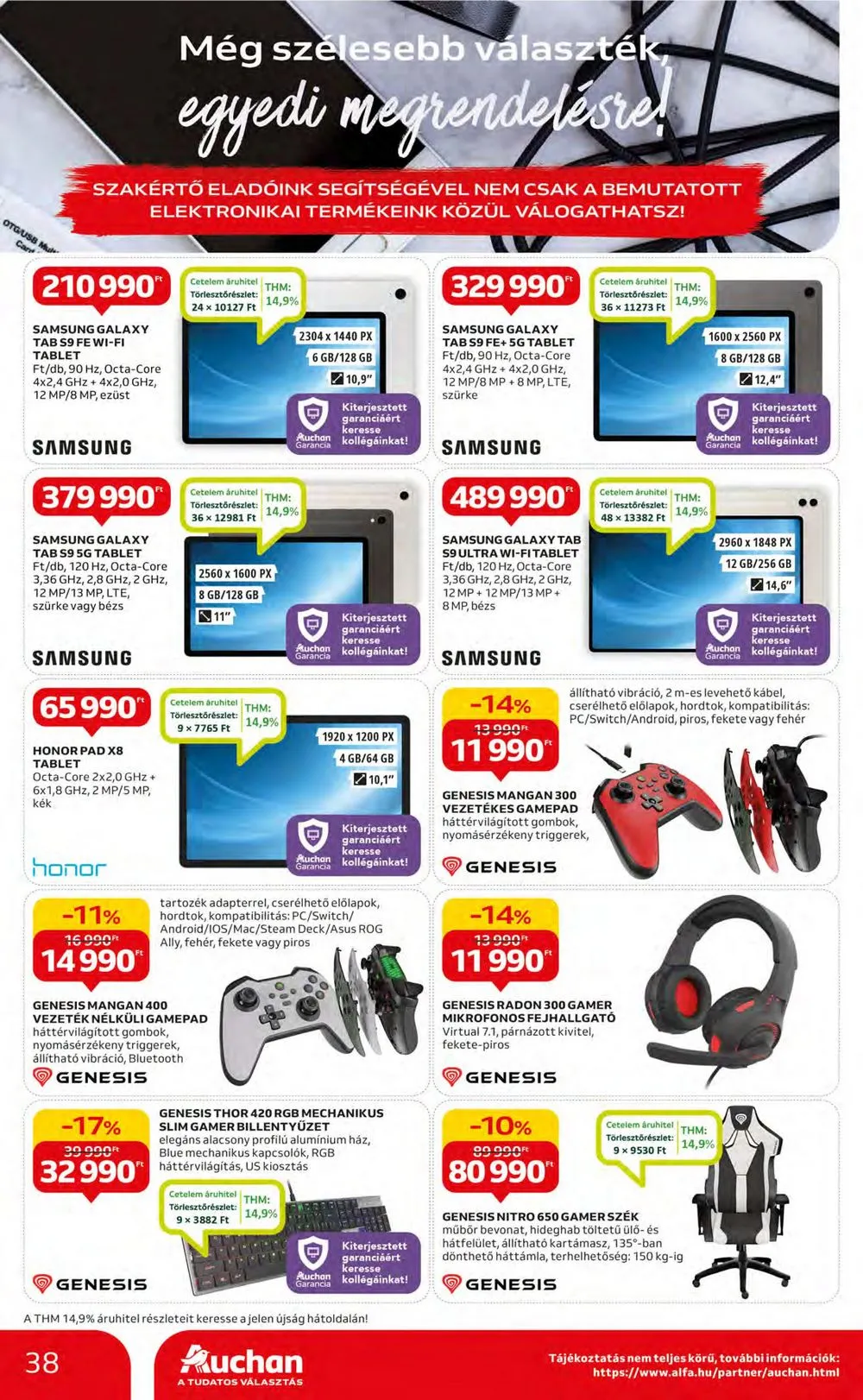Auchan akciós újság Hipermarket 02.29–03.06 – 38. oldal