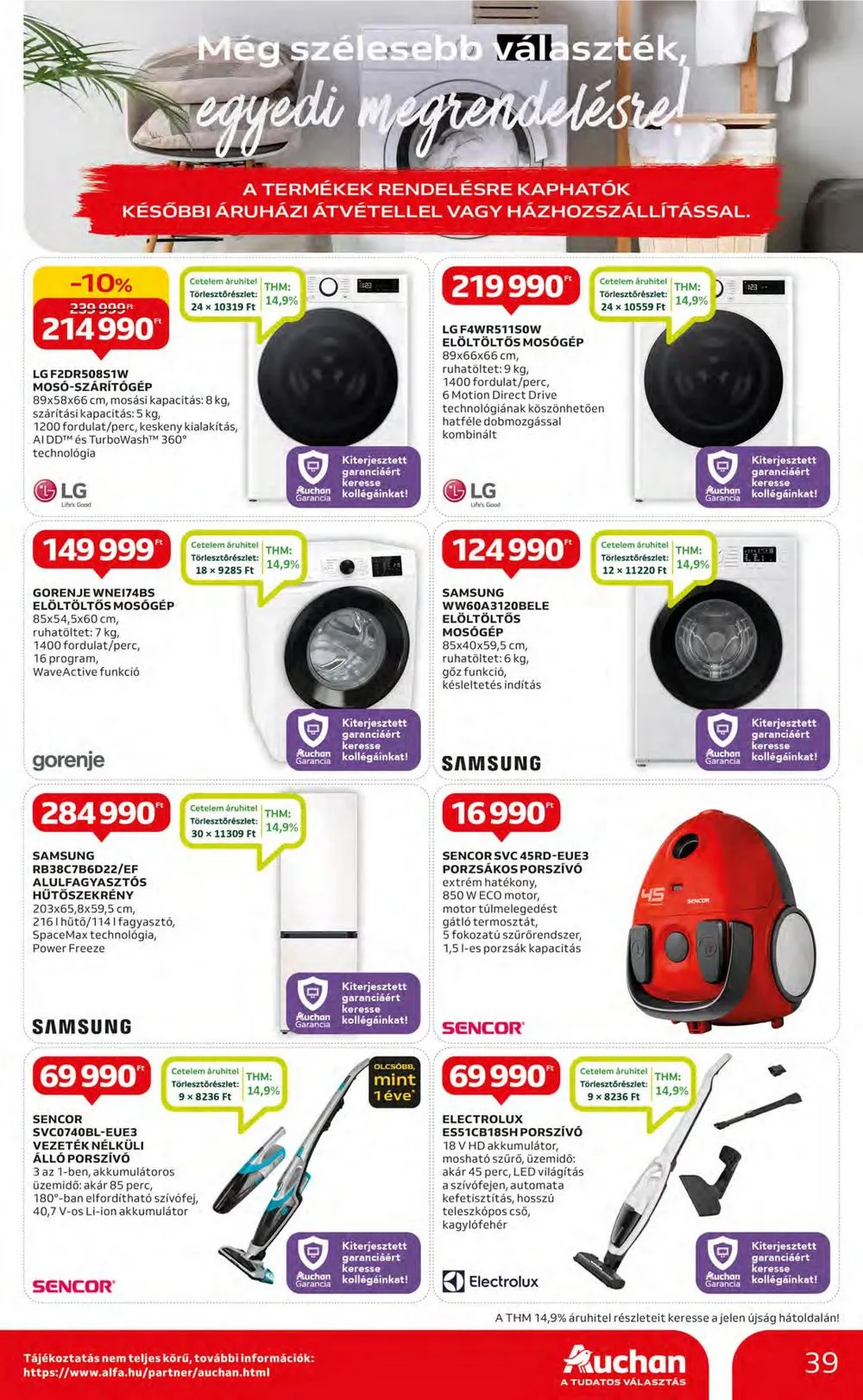Auchan akciós újság Hipermarket 02.29–03.06 – 39. oldal